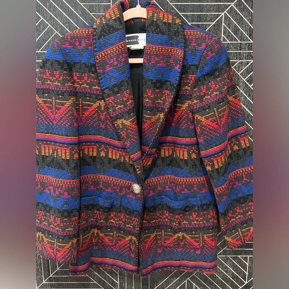 Vintage Rhonda Stark Southwestern Style Jacket 
Size Small
